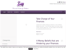 Tablet Screenshot of edifyempower.com
